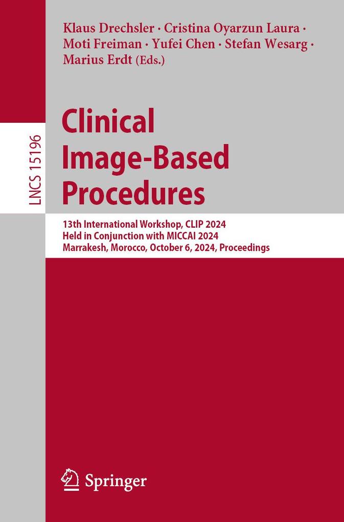 Produktbild: Clinical Image-Based Procedures