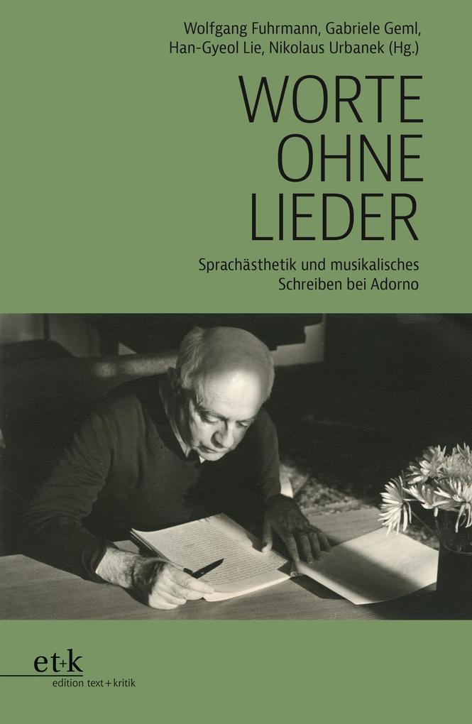 Produktbild: Worte ohne Lieder