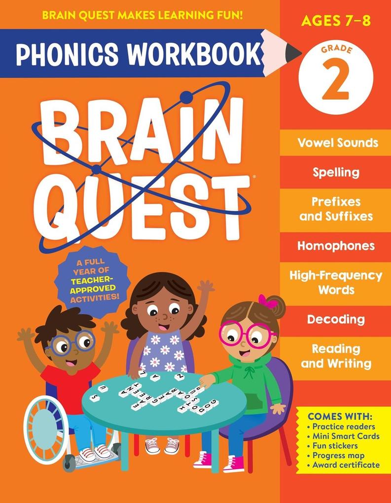 Produktbild: Brain Quest Phonics Workbook: Grade 2
