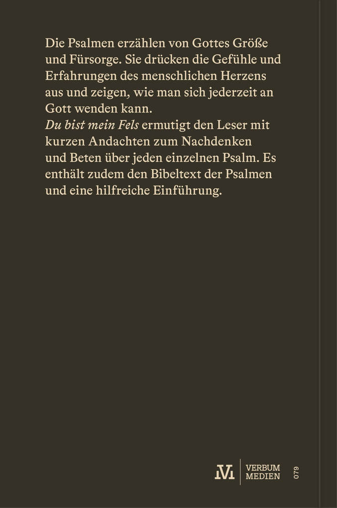 Weitere Ansicht: Du bist mein Fels | Dane Ortlund