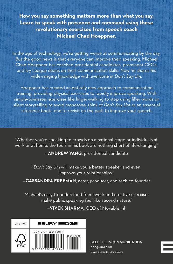 Weitere Ansicht: Don't Say Um | Michael Chad Hoeppner