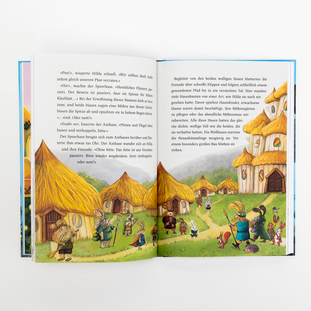 Weitere Ansicht: Hilda Hasenherz. Das Abenteuer auf der Adlerinsel | Tobias Goldfarb