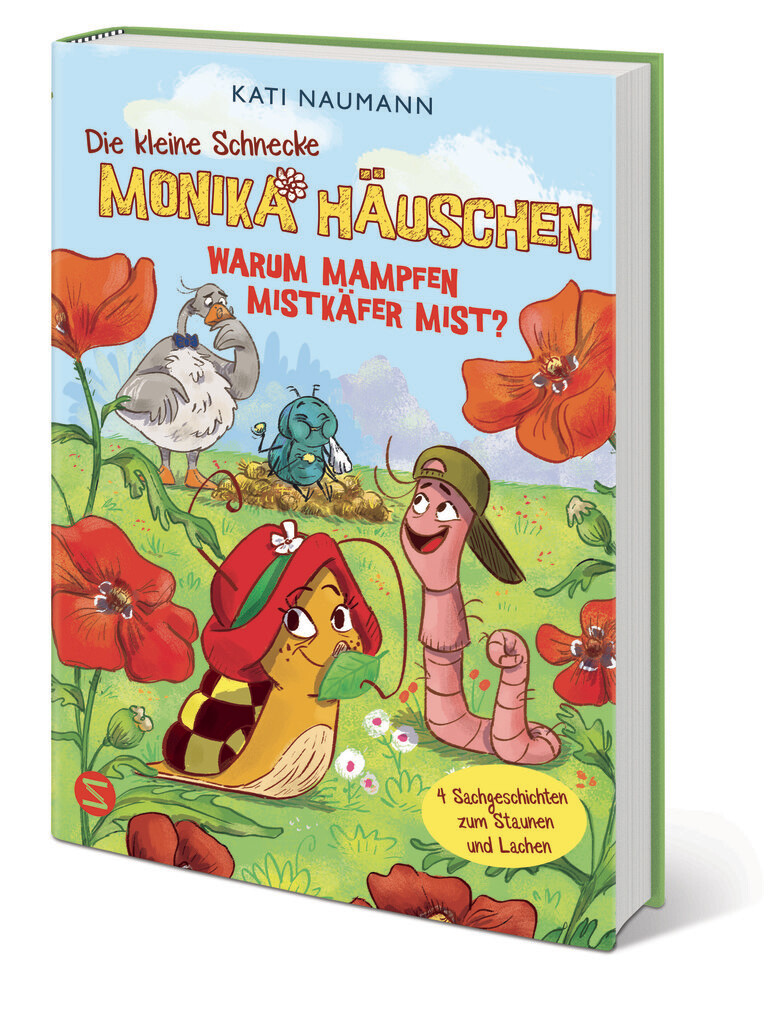 Weitere Ansicht: Die kleine Schnecke Monika Häuschen 7: Warum mampfen Mistkäfer Mist? | Kati Naumann