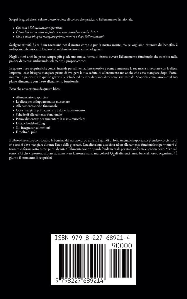 Weitere Ansicht: Alimentazione Sportiva | Tony Bramlett