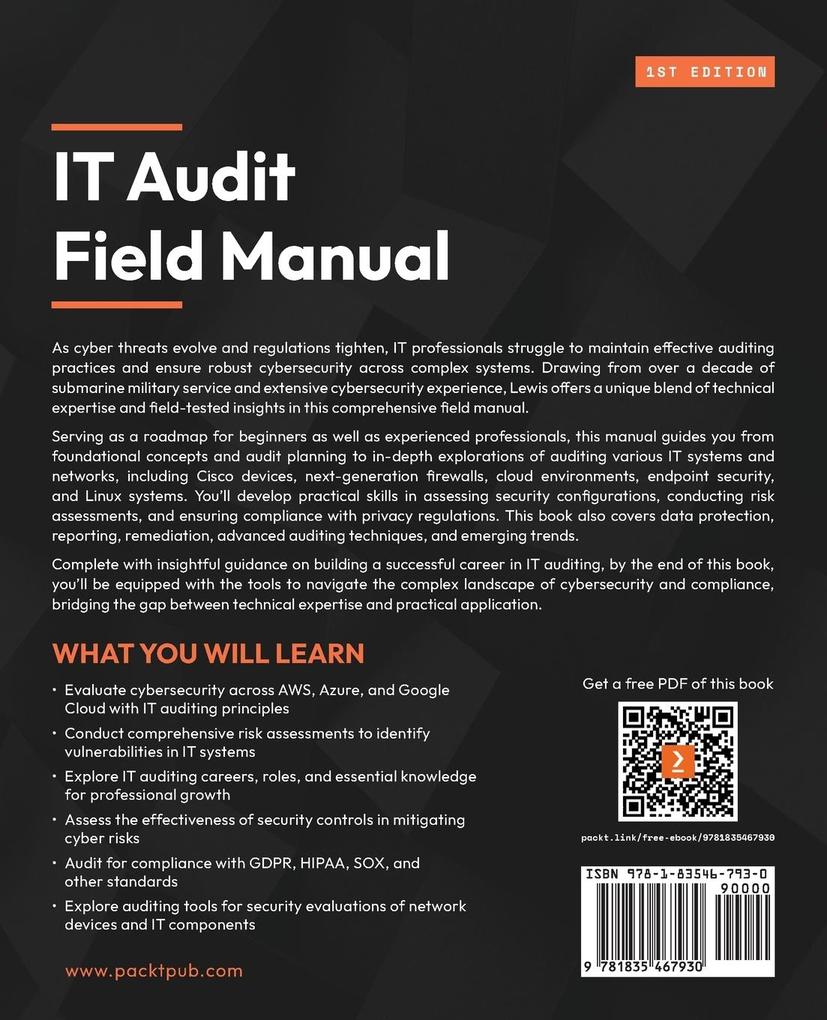 Weitere Ansicht: IT Audit Field Manual | Lewis Heuermann