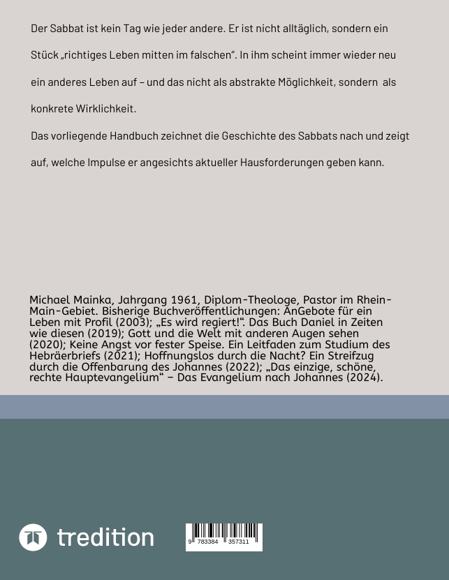 Weitere Ansicht: Ein anderer Tag und ein anderes Leben | Michael Mainka