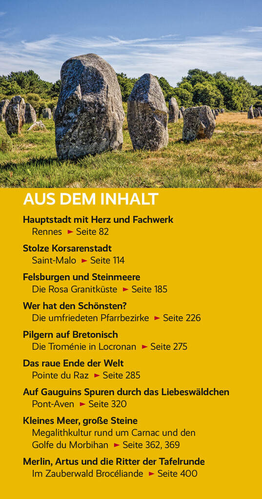 Weitere Ansicht: TRESCHER Reiseführer Bretagne | Heike Bentheimer