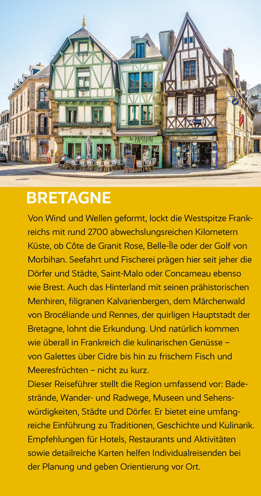 Weitere Ansicht: TRESCHER Reiseführer Bretagne | Heike Bentheimer