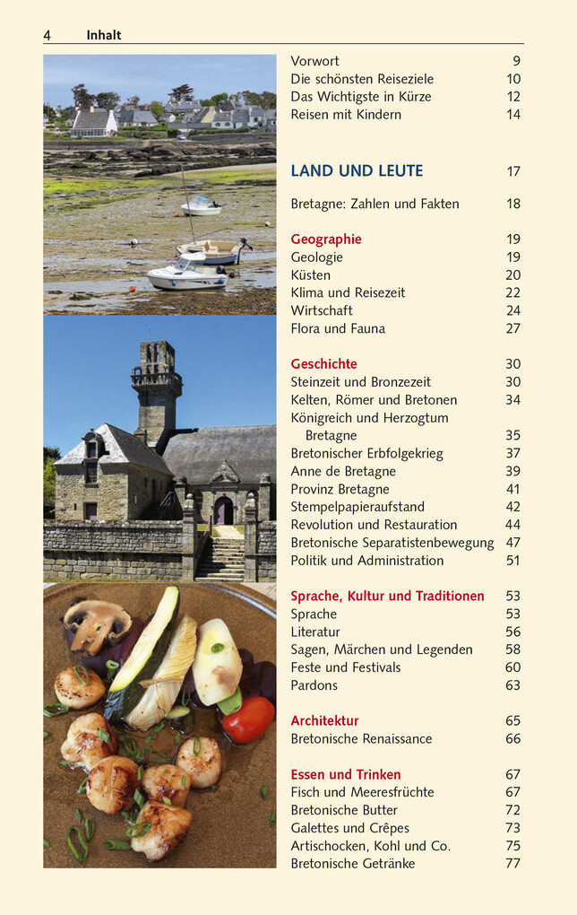 Weitere Ansicht: TRESCHER Reiseführer Bretagne | Heike Bentheimer