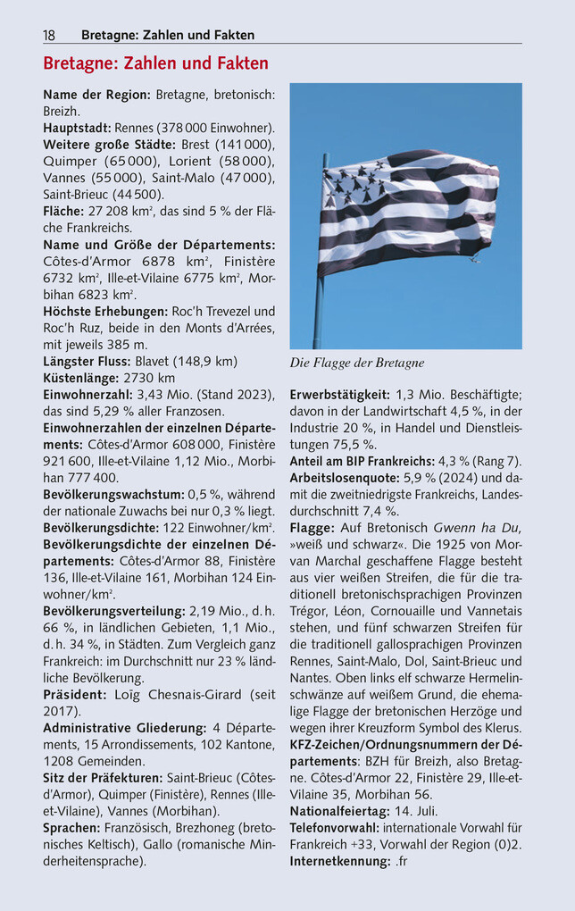 Weitere Ansicht: TRESCHER Reiseführer Bretagne | Heike Bentheimer