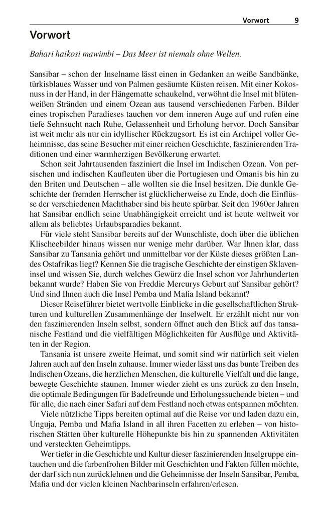 Weitere Ansicht: TRESCHER Reiseführer Sansibar | Francisca Chengula, Tobias Chengula
