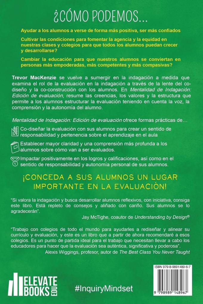 Weitere Ansicht: Mentalidad de Indagación | Trevor Mackenzie