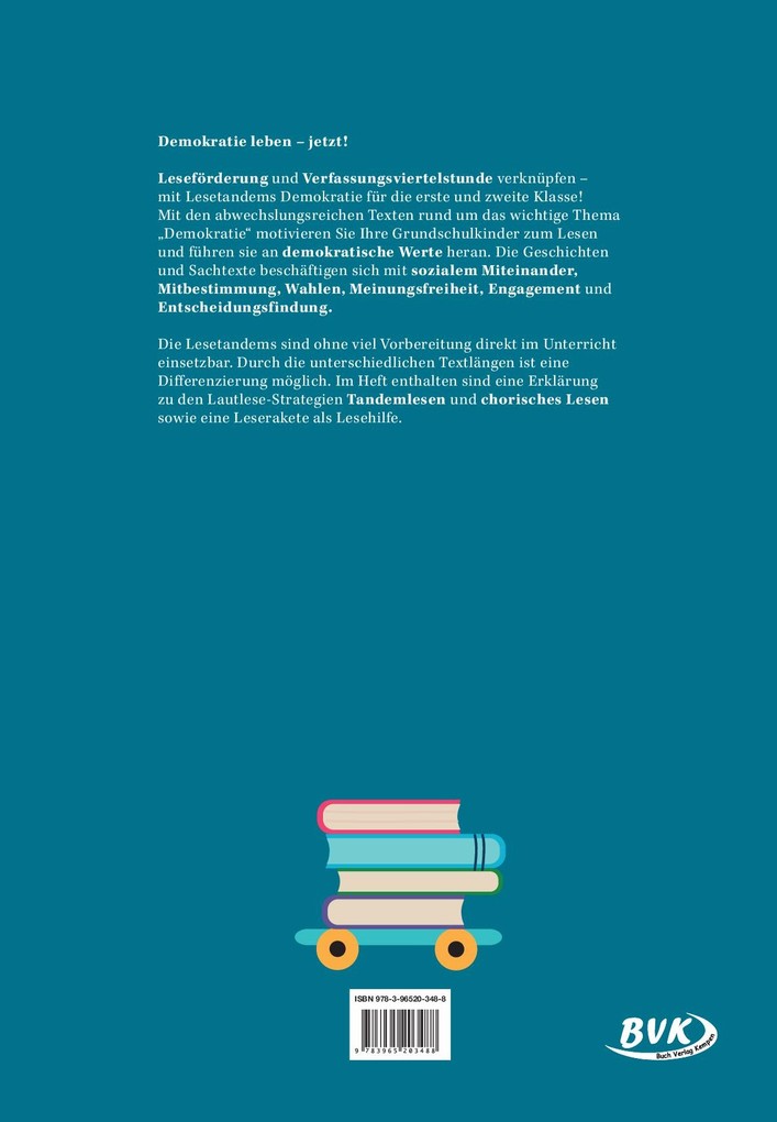 Weitere Ansicht: Lesetandems Demokratie 1./2. Klasse | Manfred Mai