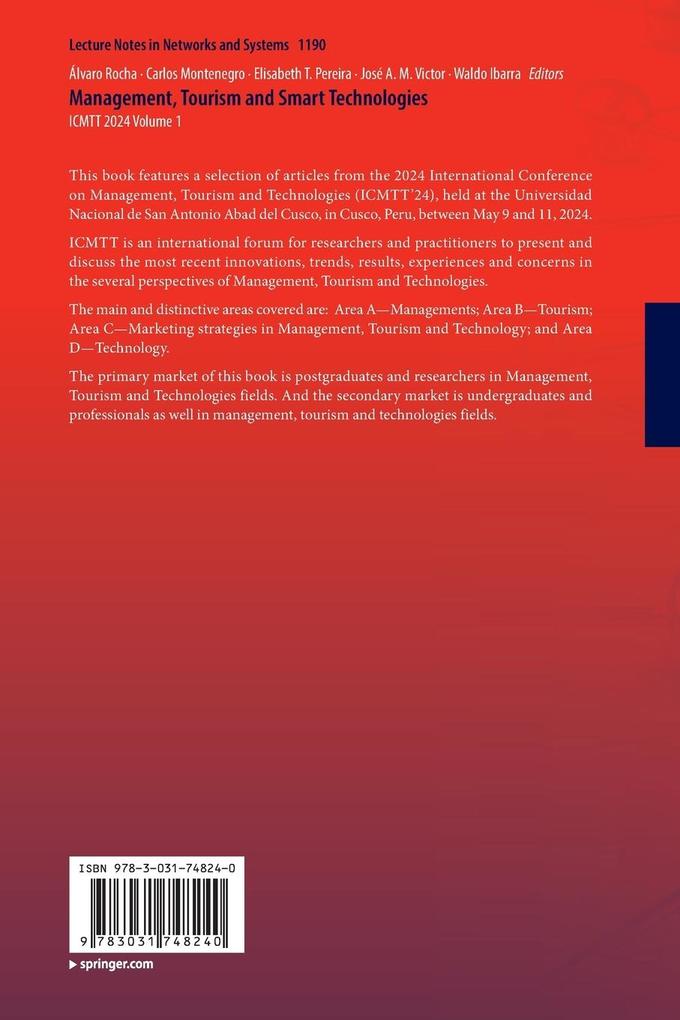 Weitere Ansicht: Management, Tourism and Smart Technologies