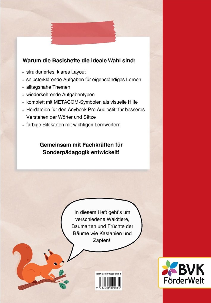 Weitere Ansicht: Basisheft Wald | Marita Inderrath