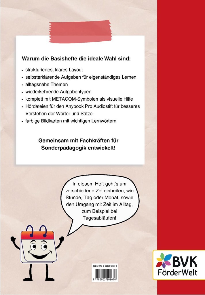 Weitere Ansicht: Basisheft Zeit | Alex Gießen