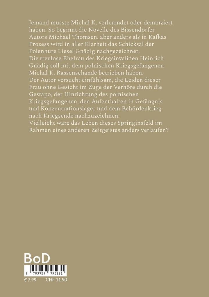 Weitere Ansicht: Die Frau ohne Gesicht | Michael Thomsen