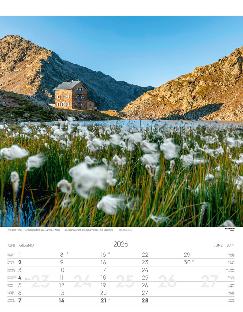 Weitere Ansicht: Südtirol Kalender 2026