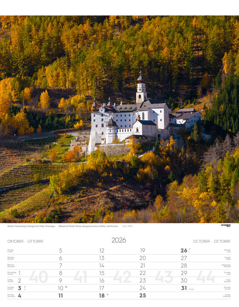 Weitere Ansicht: Südtirol Kalender 2026