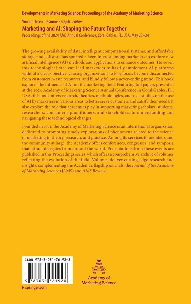 Weitere Ansicht: Marketing and AI: Shaping the Future Together