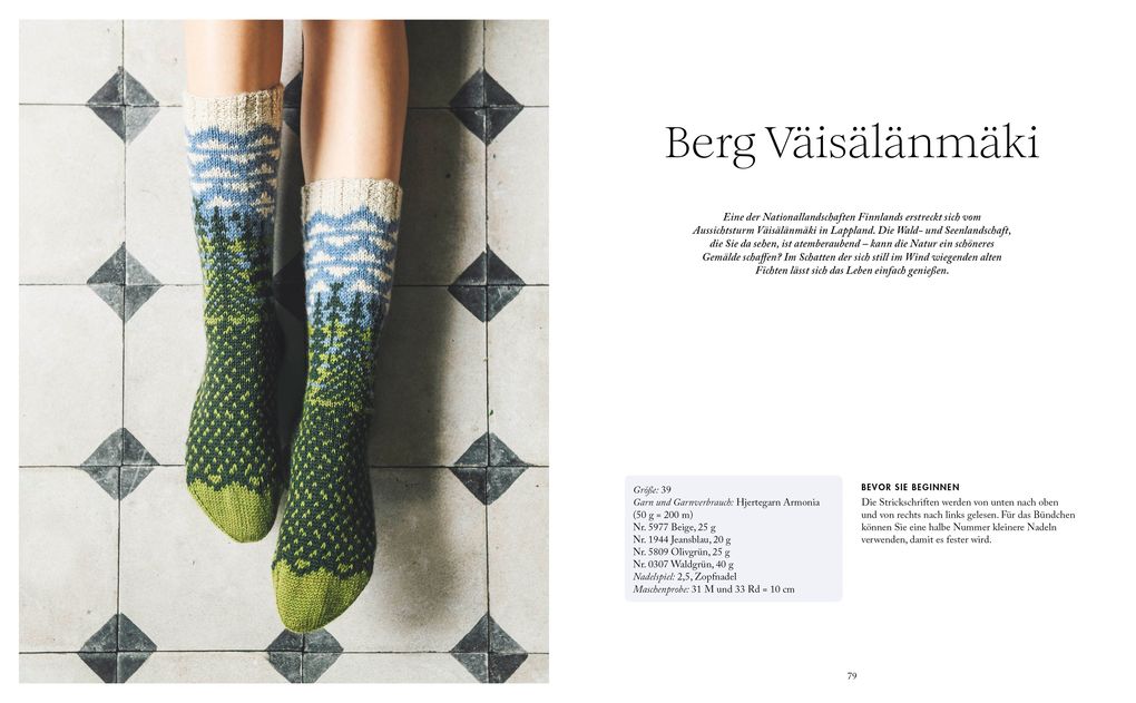 Weitere Ansicht: Finnland auf den Stricknadeln | Nina Laitinen