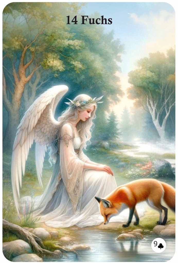 Weitere Ansicht: Engelskraft Lenormandkarten | Angelina Schulze