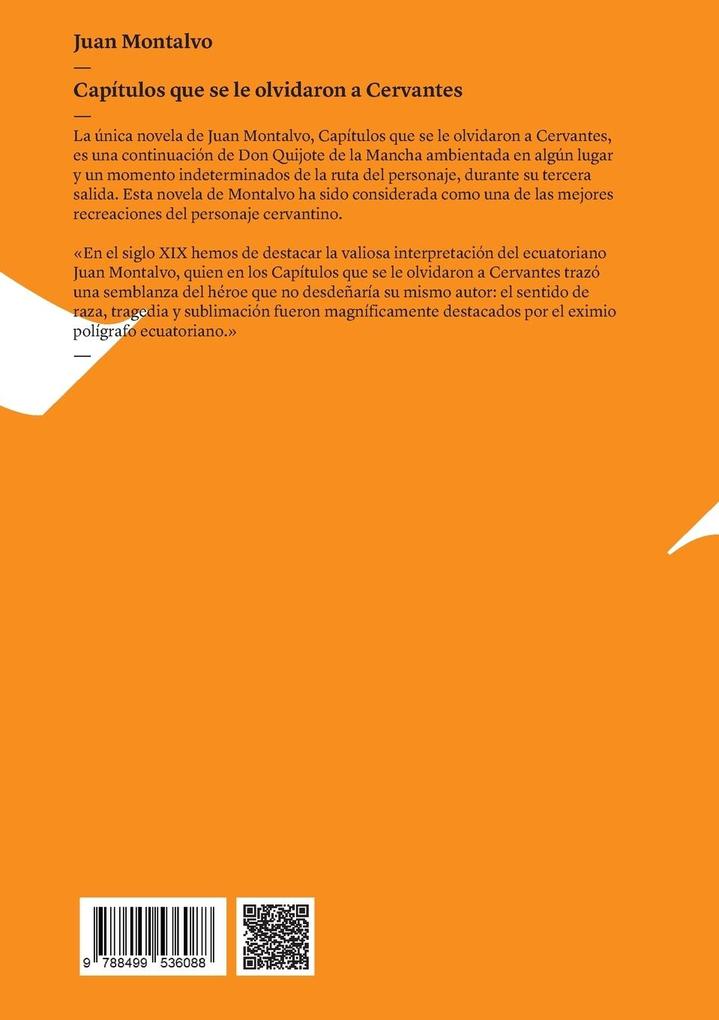 Weitere Ansicht: Capítulos que se le olvidaron a Cervantes | Juan Montalvo