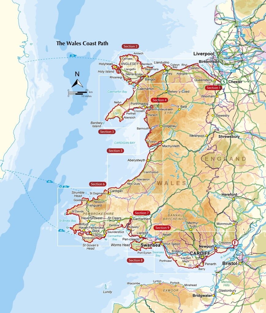 Weitere Ansicht: Walking the Wales Coast Path | Paddy Dillon