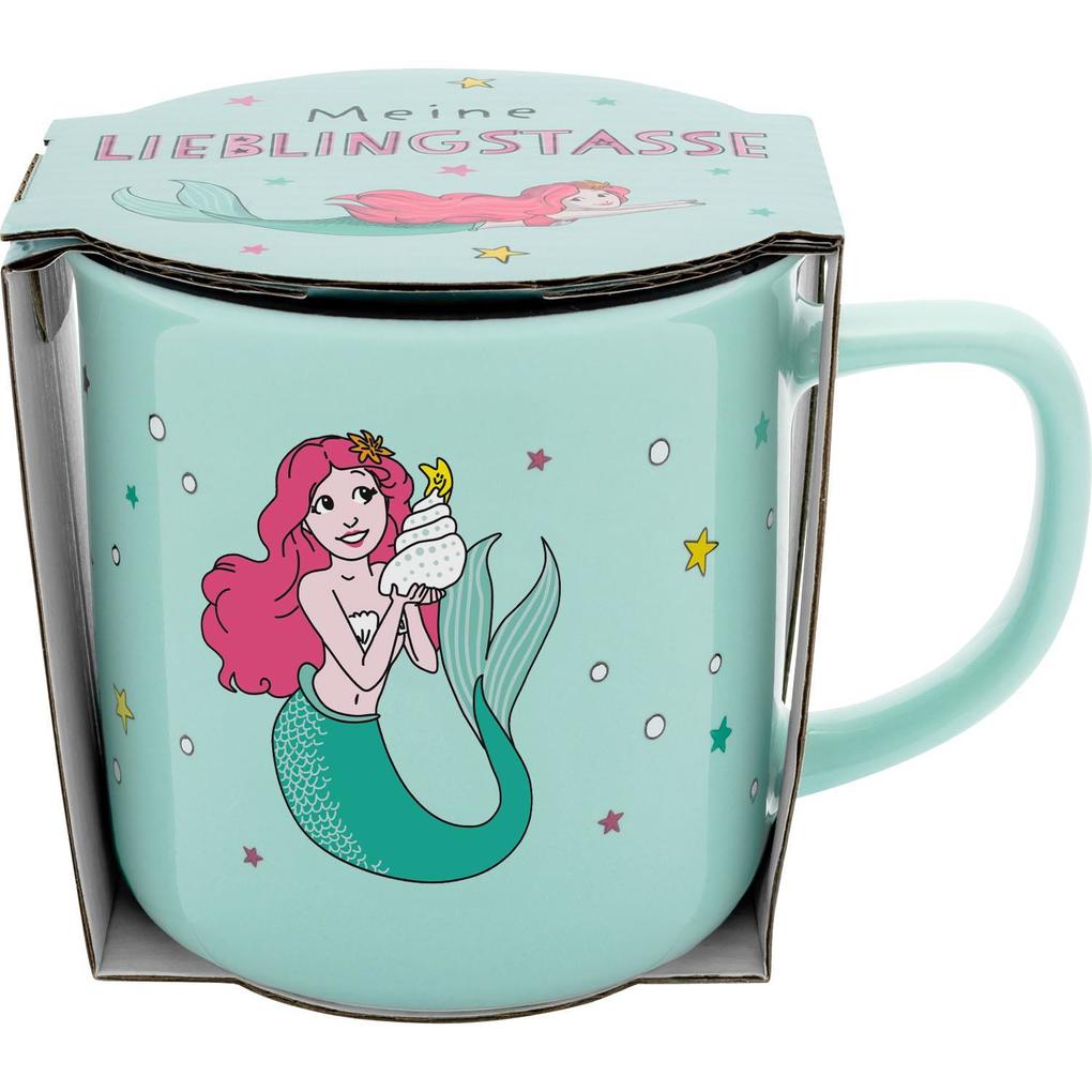 Weitere Ansicht: Becher Motiv Meerjungfrau