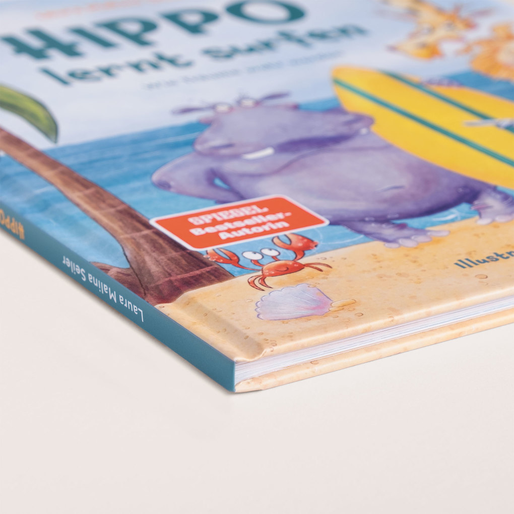 Weitere Ansicht: Hippo lernt Surfen - Wie Träume wahr werden | Laura Malina Seiler