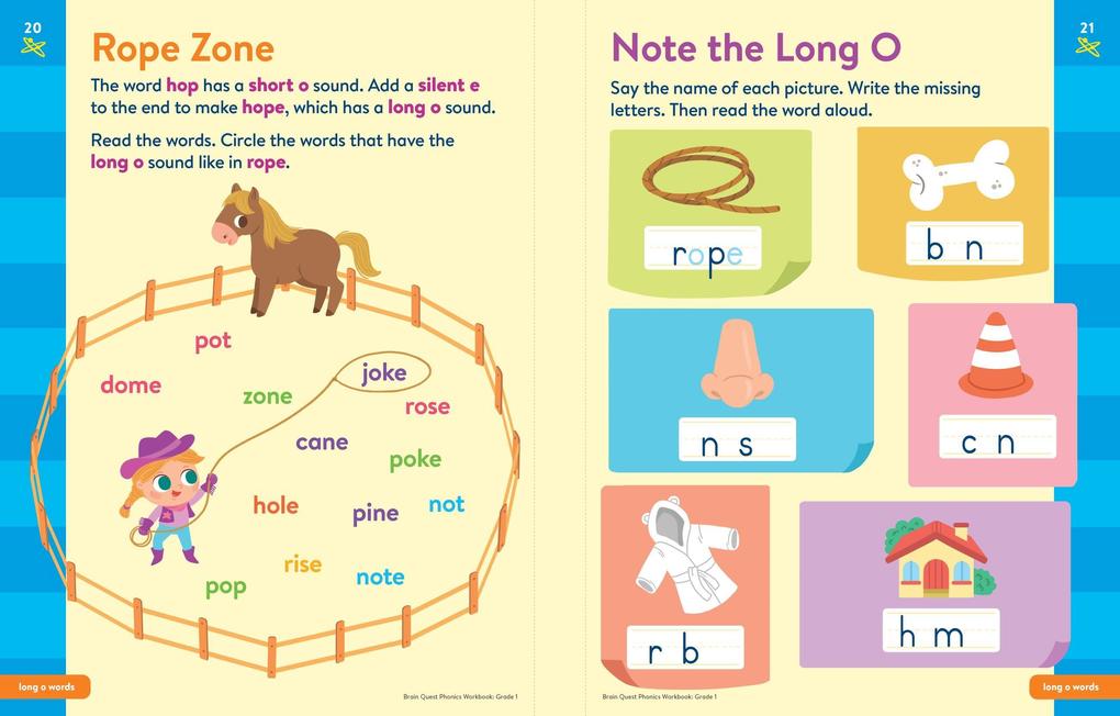 Weitere Ansicht: Brain Quest Phonics Workbook: Grade 1