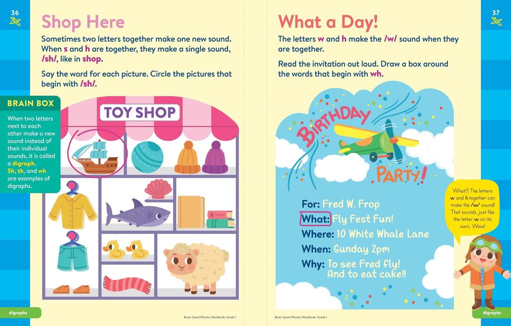 Weitere Ansicht: Brain Quest Phonics Workbook: Grade 1