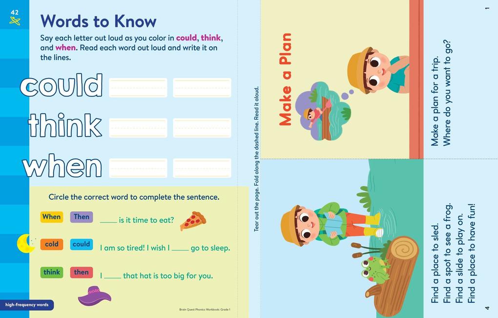 Weitere Ansicht: Brain Quest Phonics Workbook: Grade 1