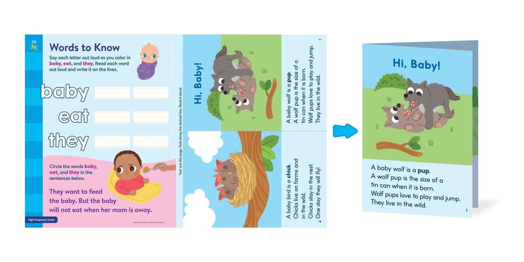 Weitere Ansicht: Brain Quest Phonics Workbook: Grade 1