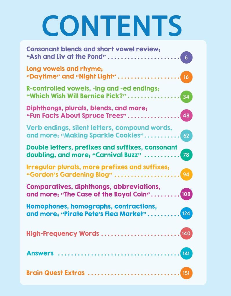 Weitere Ansicht: Brain Quest Phonics Workbook: Grade 2