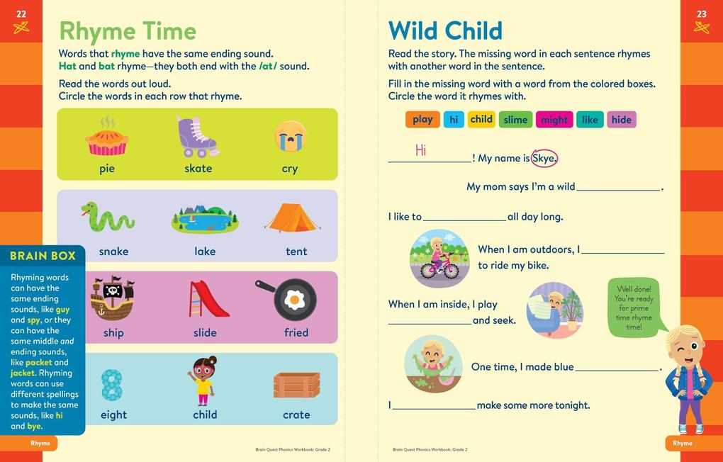 Weitere Ansicht: Brain Quest Phonics Workbook: Grade 2