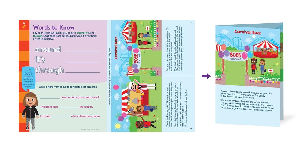 Weitere Ansicht: Brain Quest Phonics Workbook: Grade 2