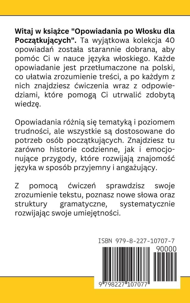 Weitere Ansicht: Opowiadania po Wosku dla Pocztkujcych | Daria Gaek