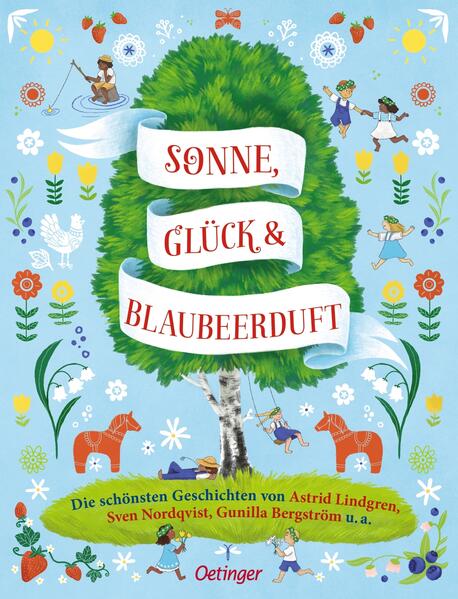 Produktbild: Sonne, Glück und Blaubeerduft | Astrid Lindgren, Sven Nordqvist, Alexandra Hanneforth, Jujja Wieslander, Gunilla Bergström
