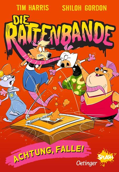 Produktbild: Die Rattenbande 3. Achtung, Falle! | Tim Harris