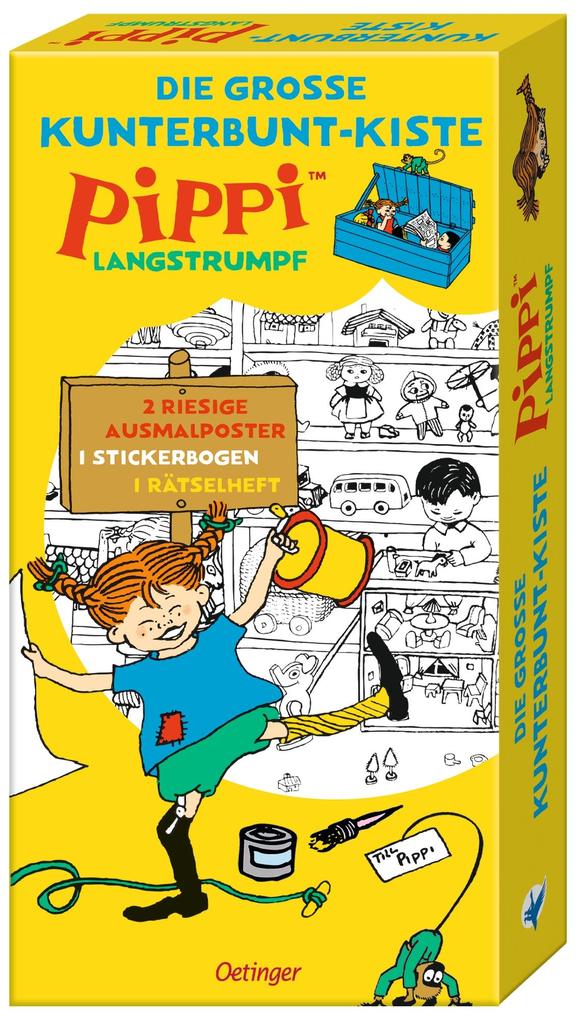 Produktbild: Pippi Langstrumpf. Die große Kunterbunt-Kiste | Astrid Lindgren