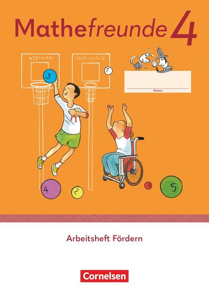 Produktbild: Mathefreunde 4. Schuljahr - Allgemeine Ausgabe 2022 - Arbeitsheft Fördern