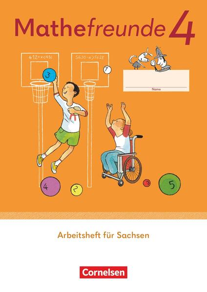 Produktbild: Mathefreunde 4. Schuljahr - Ausgabe Sachsen 2022 - Arbeitsheft