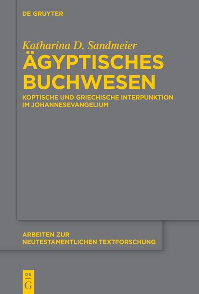 Produktbild: Ägyptisches Buchwesen | Katharina D. Sandmeier