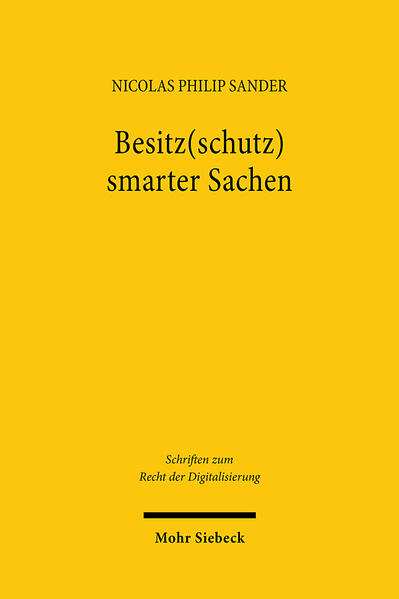 Produktbild: Besitz(schutz) smarter Sachen | Nicolas Philip Sander