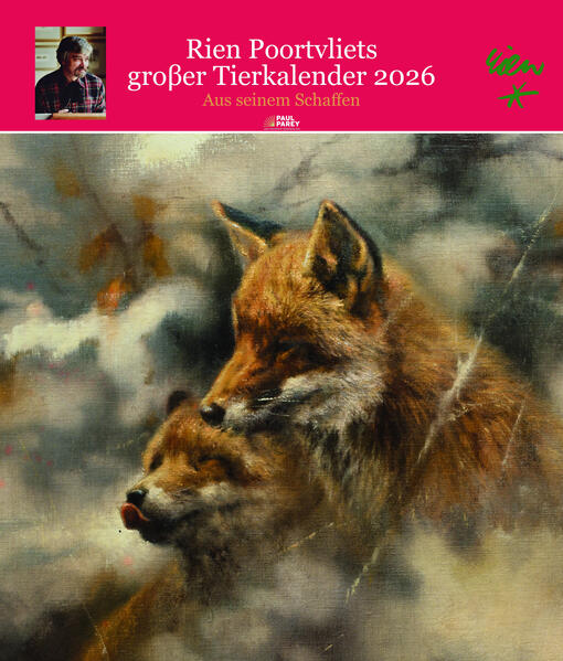 Produktbild: Rien Poortvliets großer Tierkalender 2026