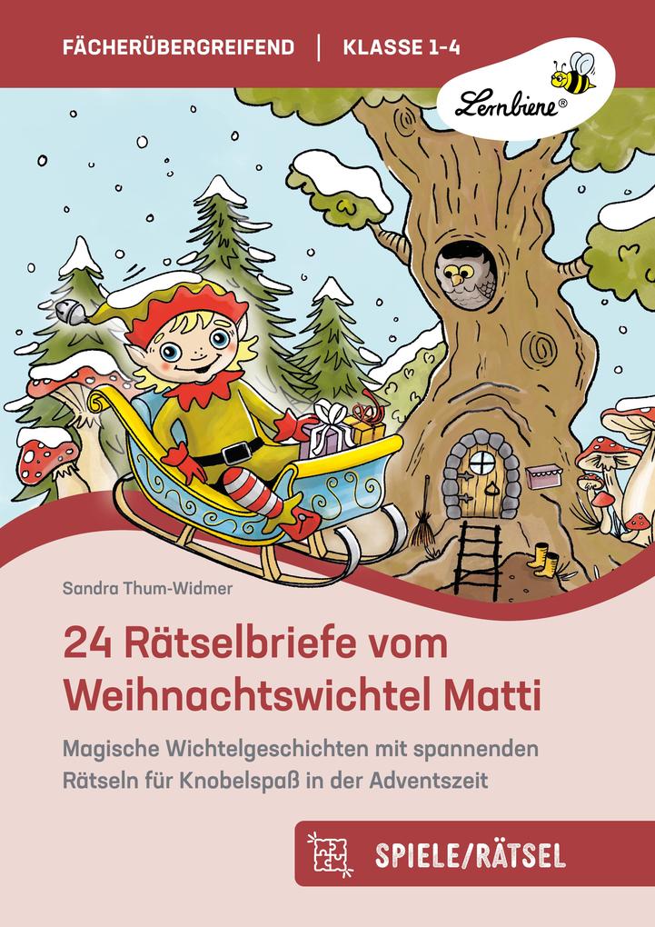 Produktbild: 24 Rätselbriefe vom Weihnachtswichtel Matti | Sandra Thum-Widmer