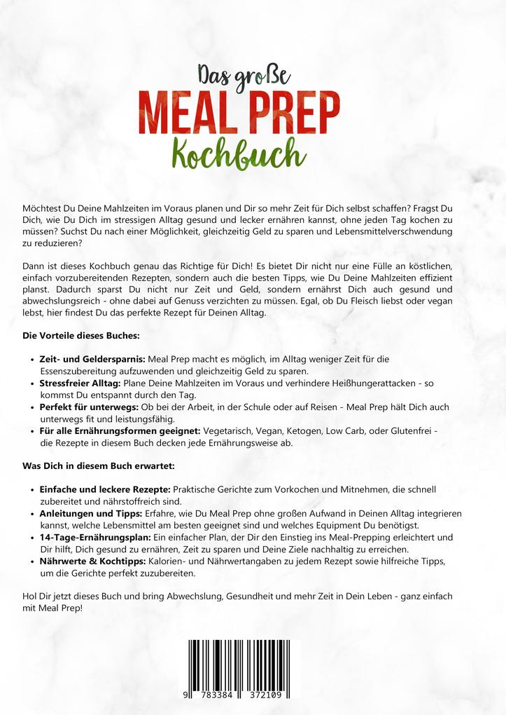 Weitere Ansicht: Das große Meal Prep Kochbuch | Lisa Ackermann