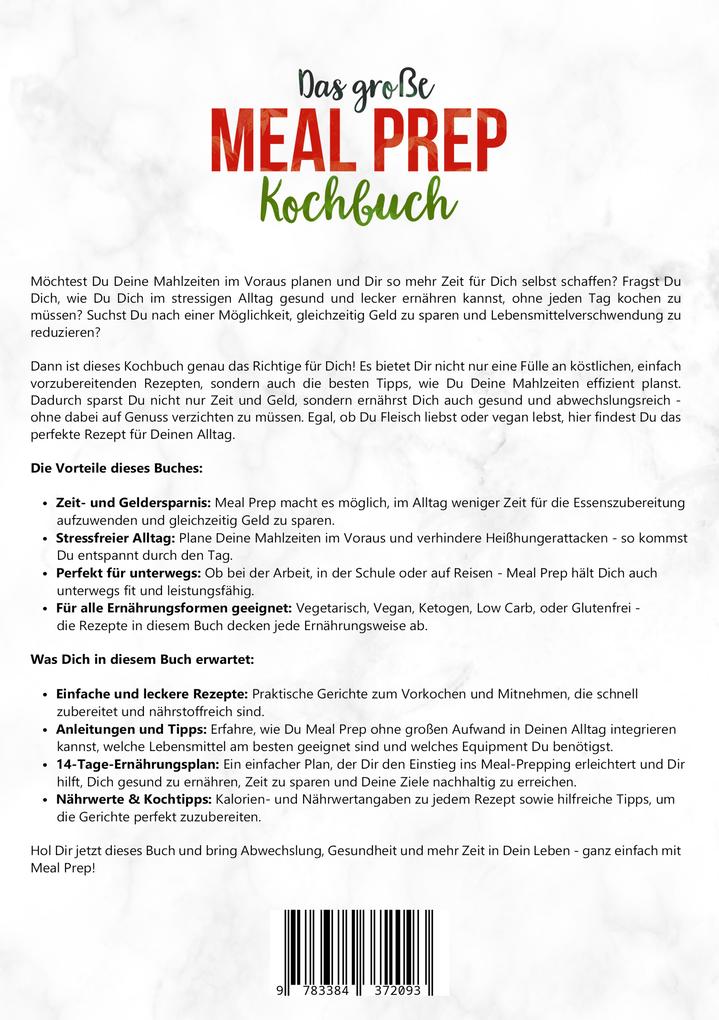 Weitere Ansicht: Das große Meal Prep Kochbuch | Lisa Ackermann