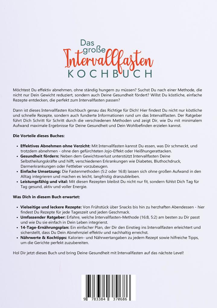 Weitere Ansicht: Das große Intervallfasten Kochbuch | Lisa Ackermann